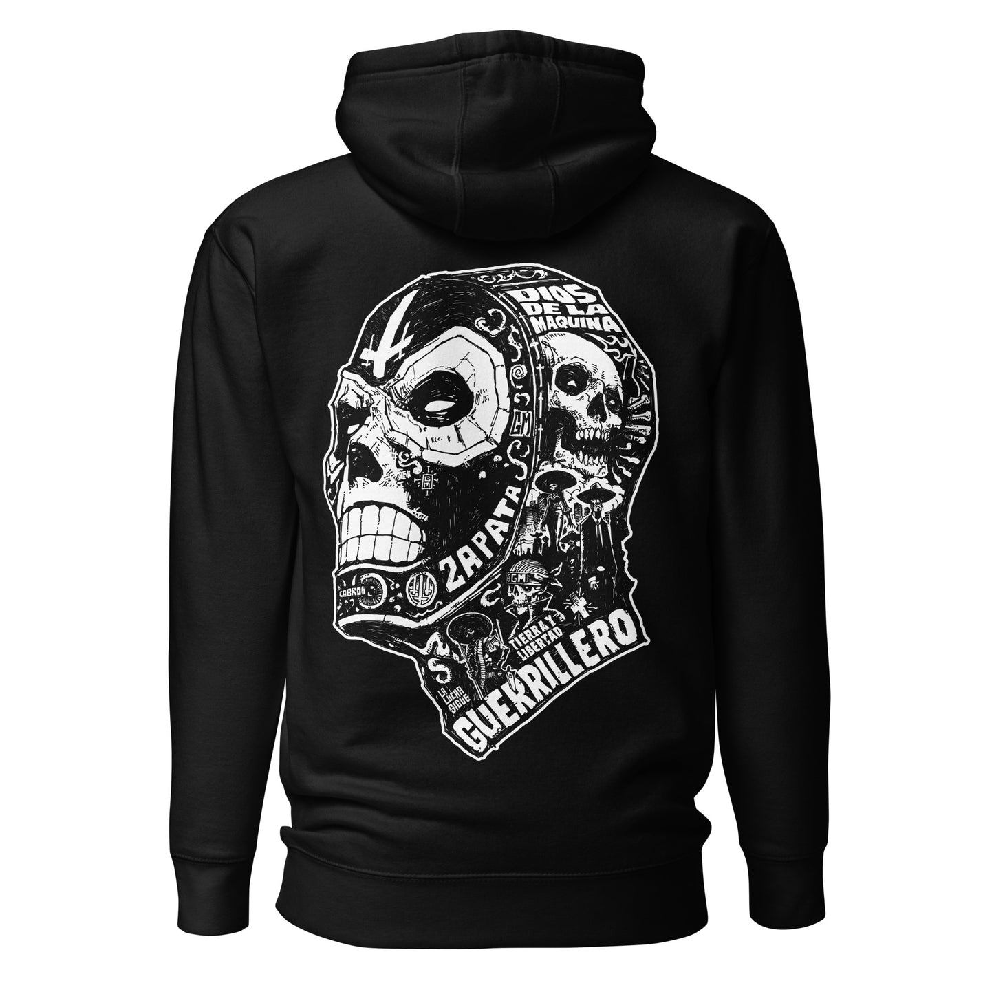 Luchador White Label Premium Unisex Pullover Hoody