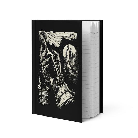 Freedom Through Fire White Label Hardcover Notebook
