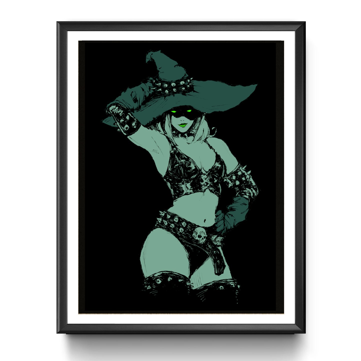 Bad Moon Rising A4 Art Print