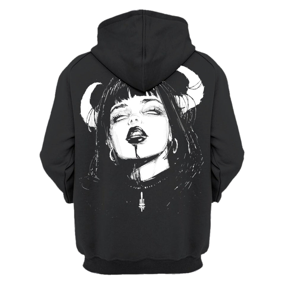 Horny Premium Unisex Zip-Thro' Hoody 2.0