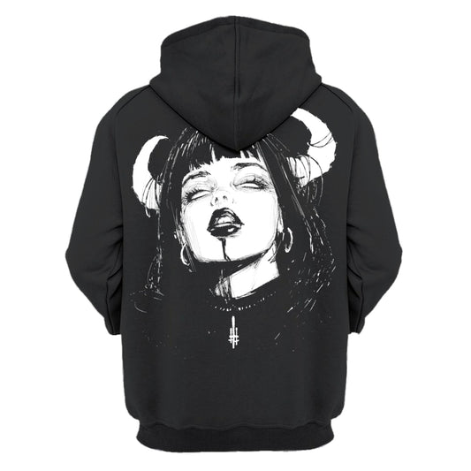 Horny Premium Unisex Zip-Thro' Hoody 2.0