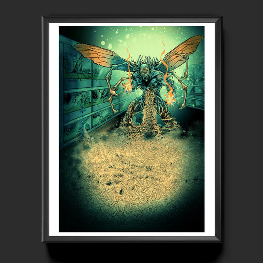 Magic The Gathering, Insectile Aberration A4 Art Print
