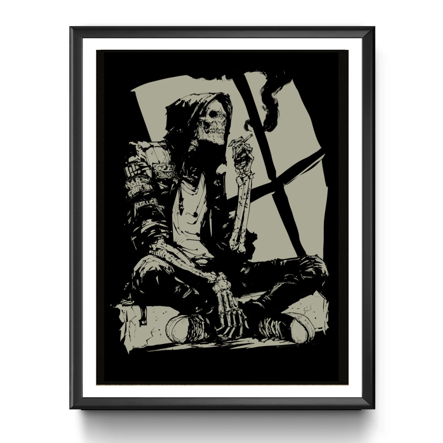 Live Gigs A4 Art Print