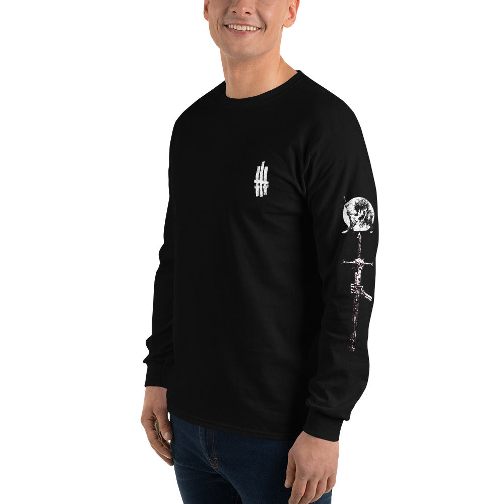 R.P.G Classic Unisex Long Sleeve T-Shirt with Back Print: Goth Edition