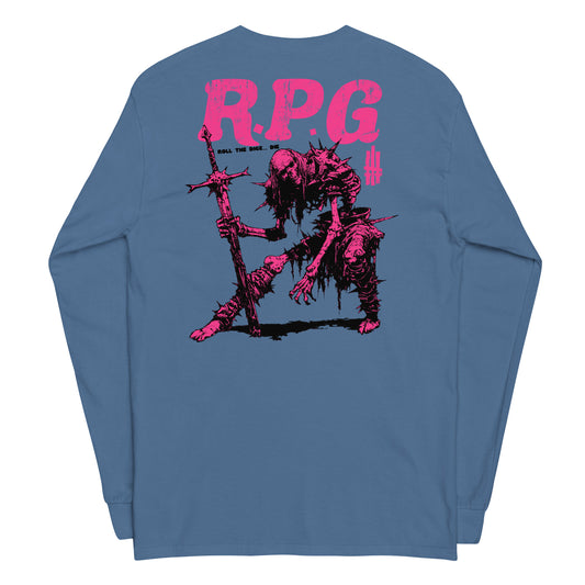 R.P.G Classic Unisex Long Sleeve T-Shirt with Backprint