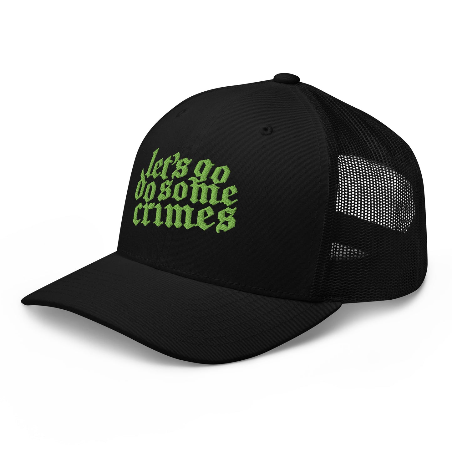 Crimes White Label Trucker Hat