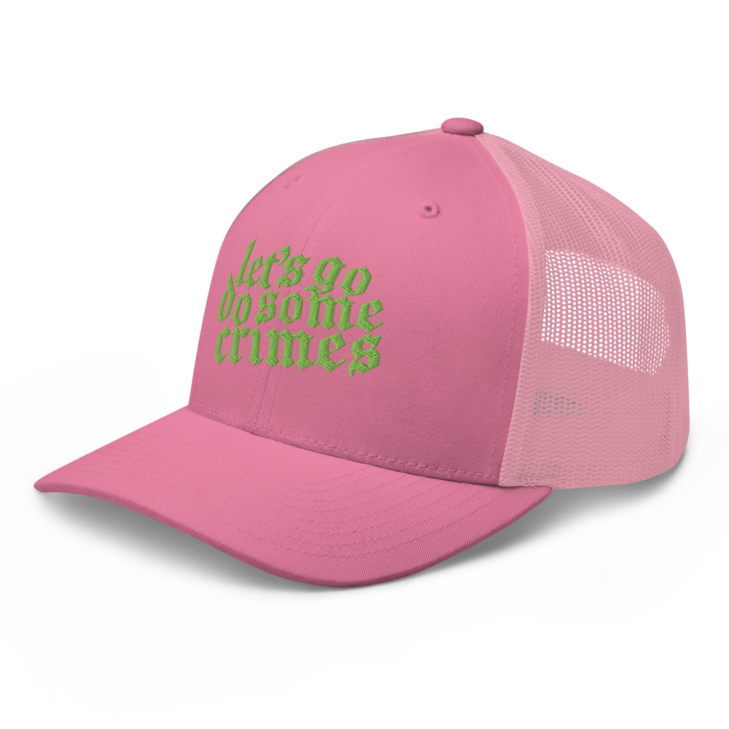 Crimes White Label Trucker Hat