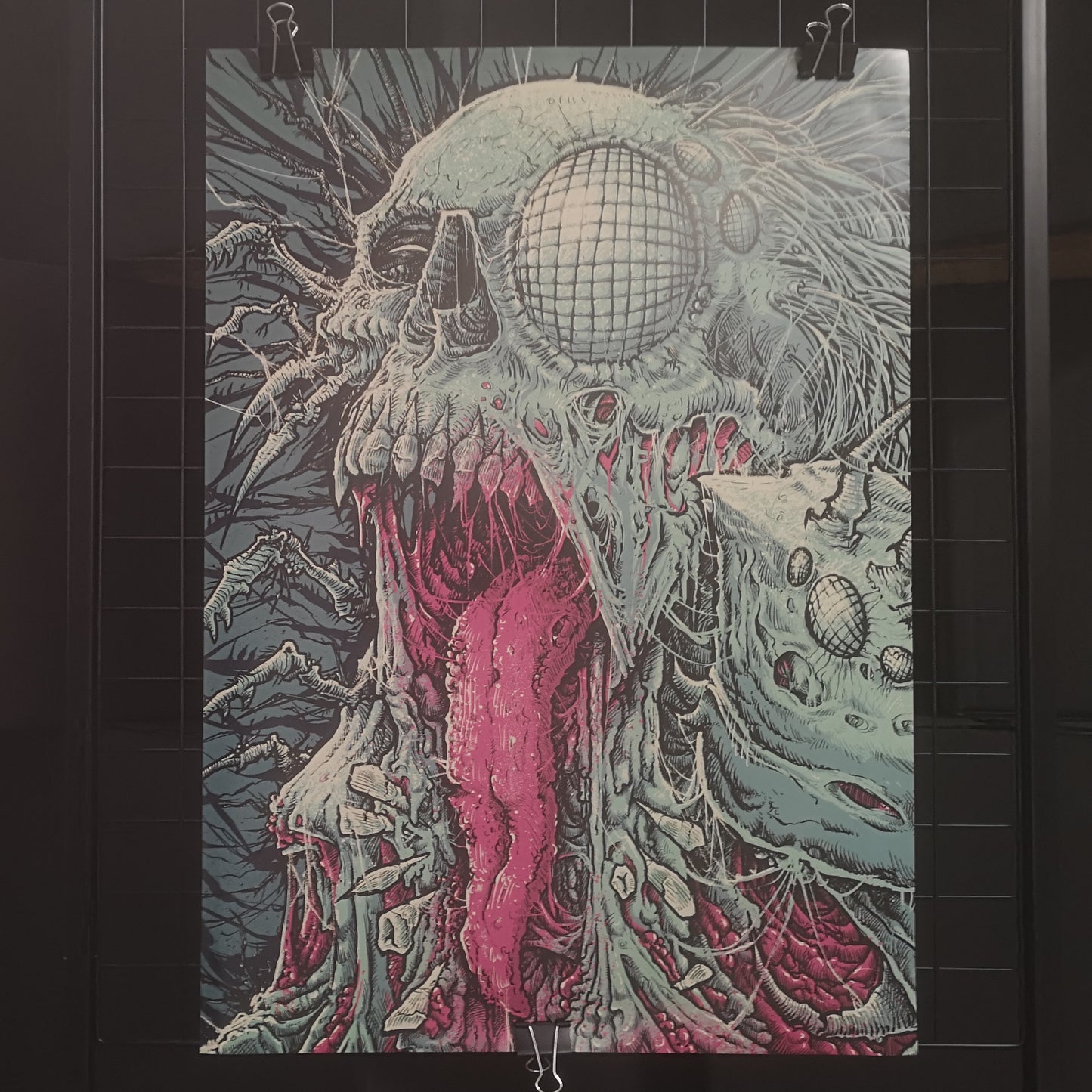The Fly A2 Hand Embossed Artist Proof Print
