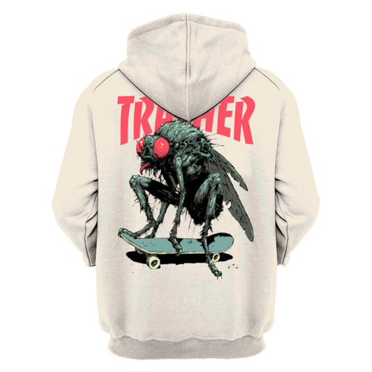 Trasher Premium White Label Unisex Pullover Hoody