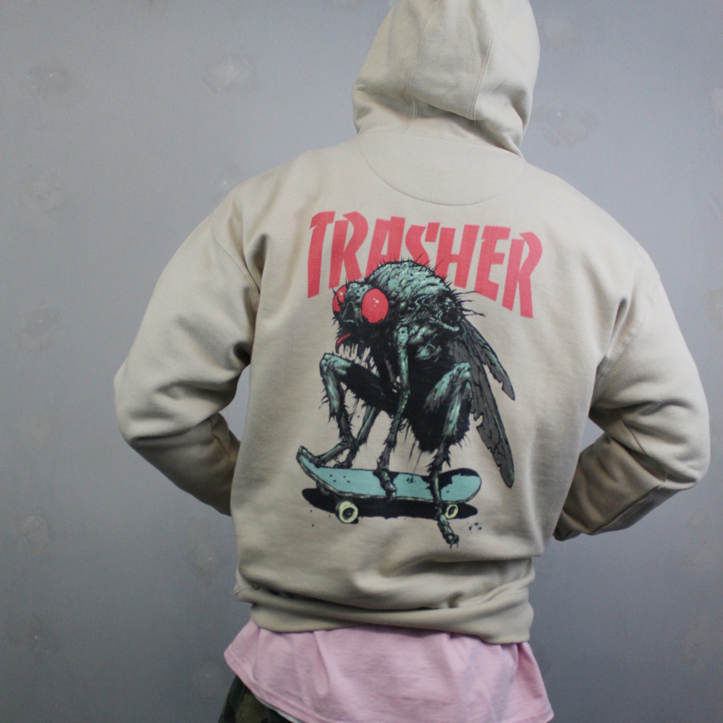 Trasher Premium White Label Unisex Pullover Hoody