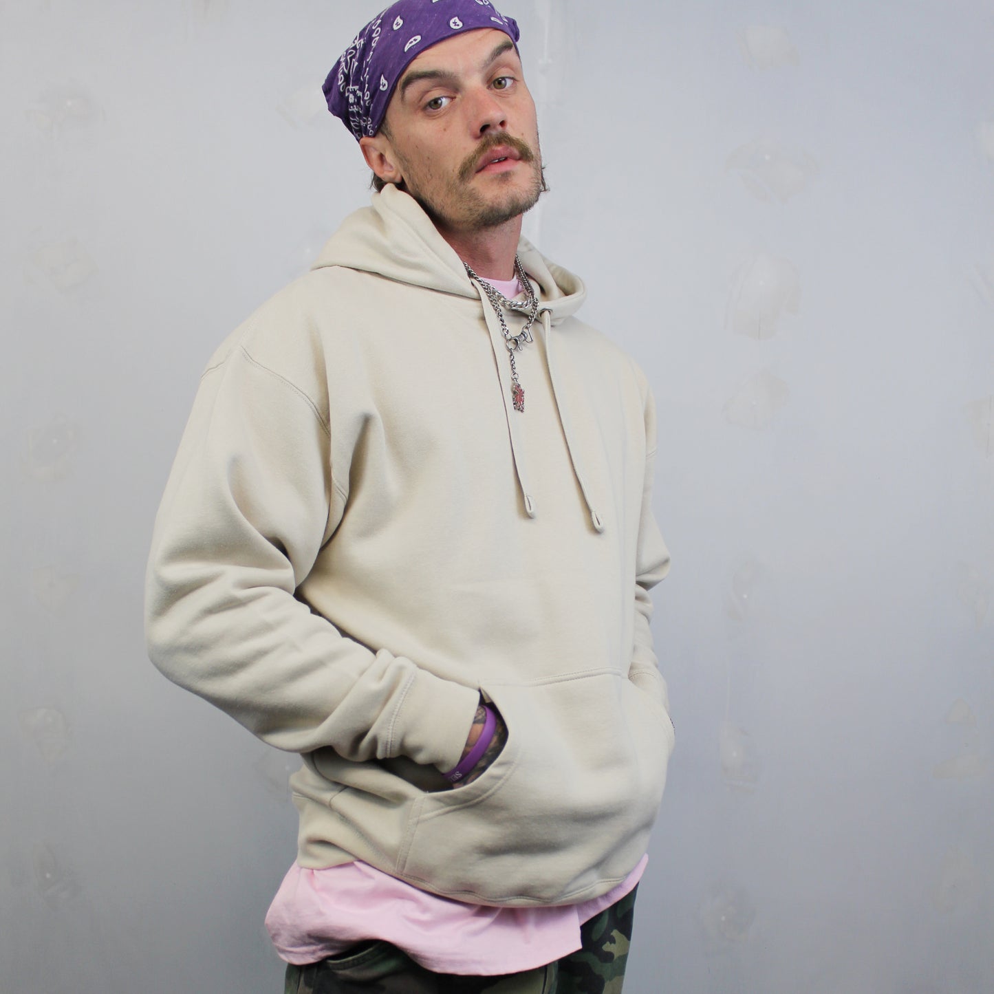 Trasher Premium White Label Unisex Pullover Hoody