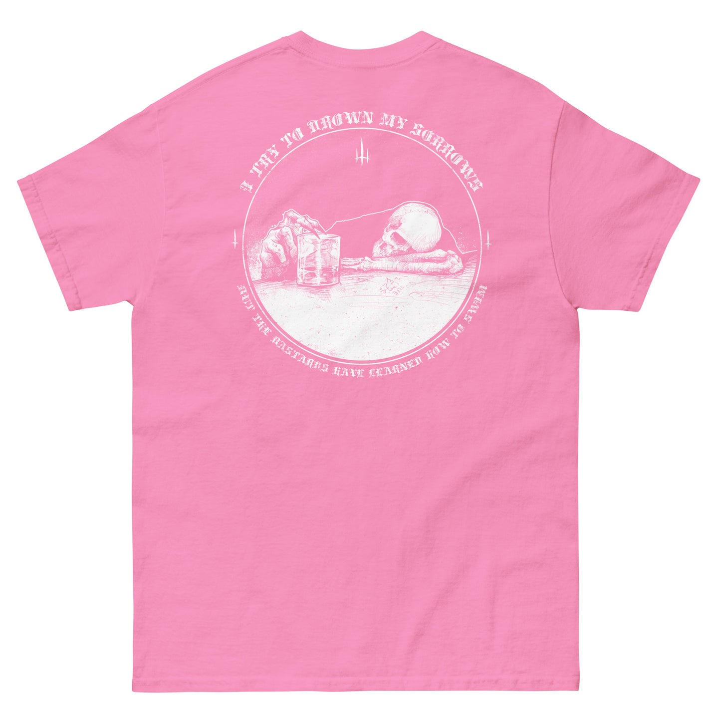 Drown Classic Unisex T-Shirt with Backprint