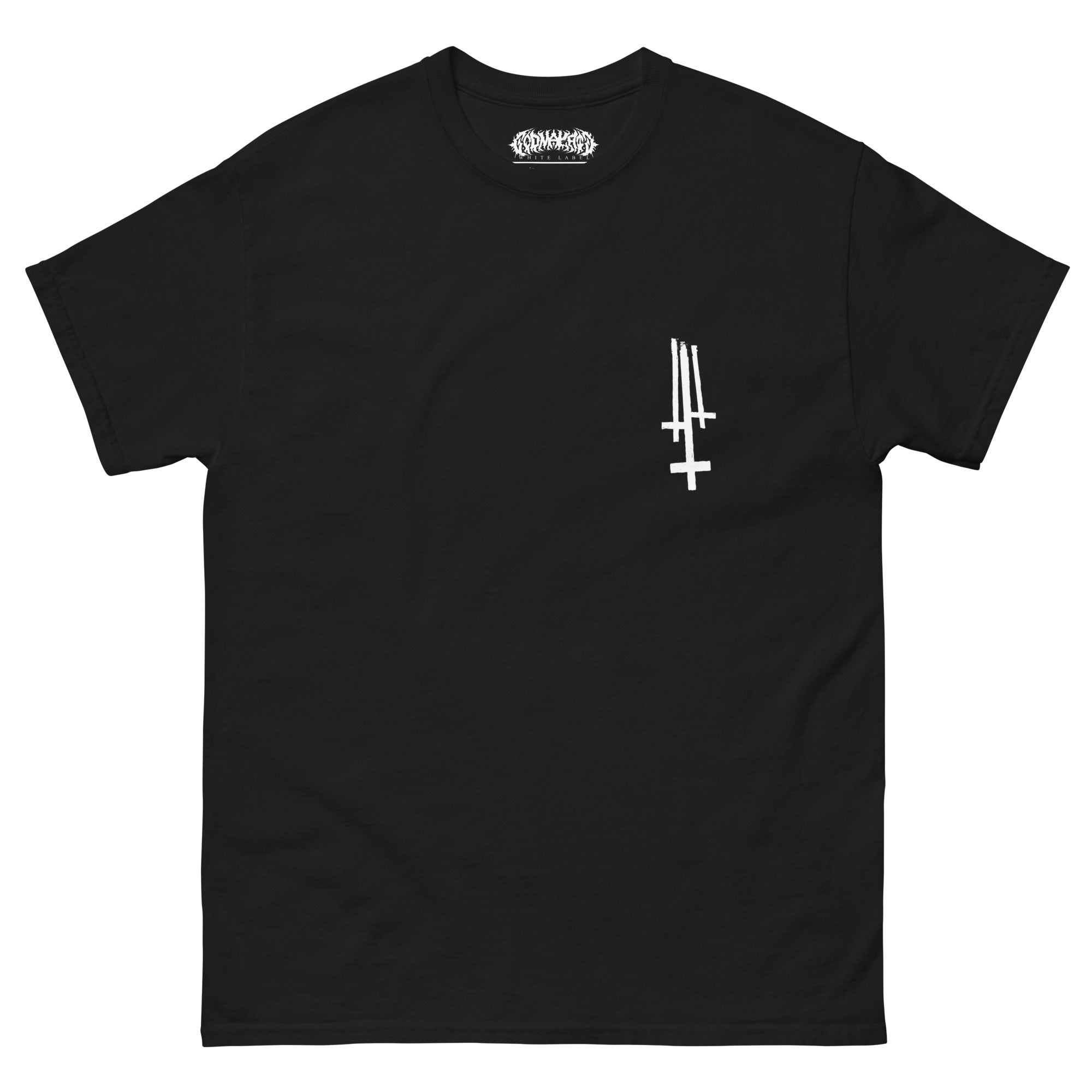 Joli Rouge White Label Classic Unisex T-Shirt with Backprint – Godmachine
