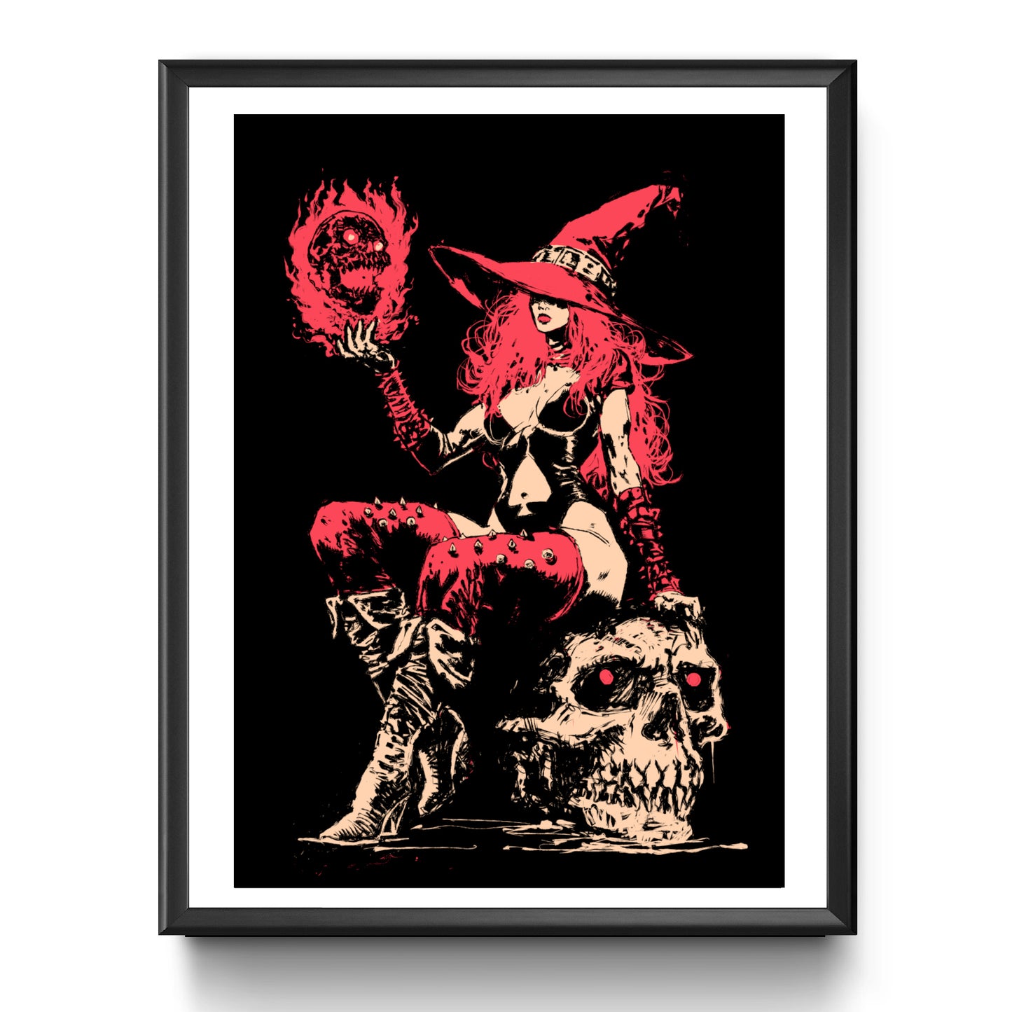 Witch, Please A4 Art Print