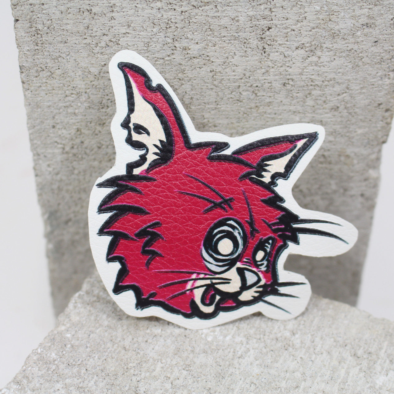 Leather Look Sticker Patch Assorted Designs