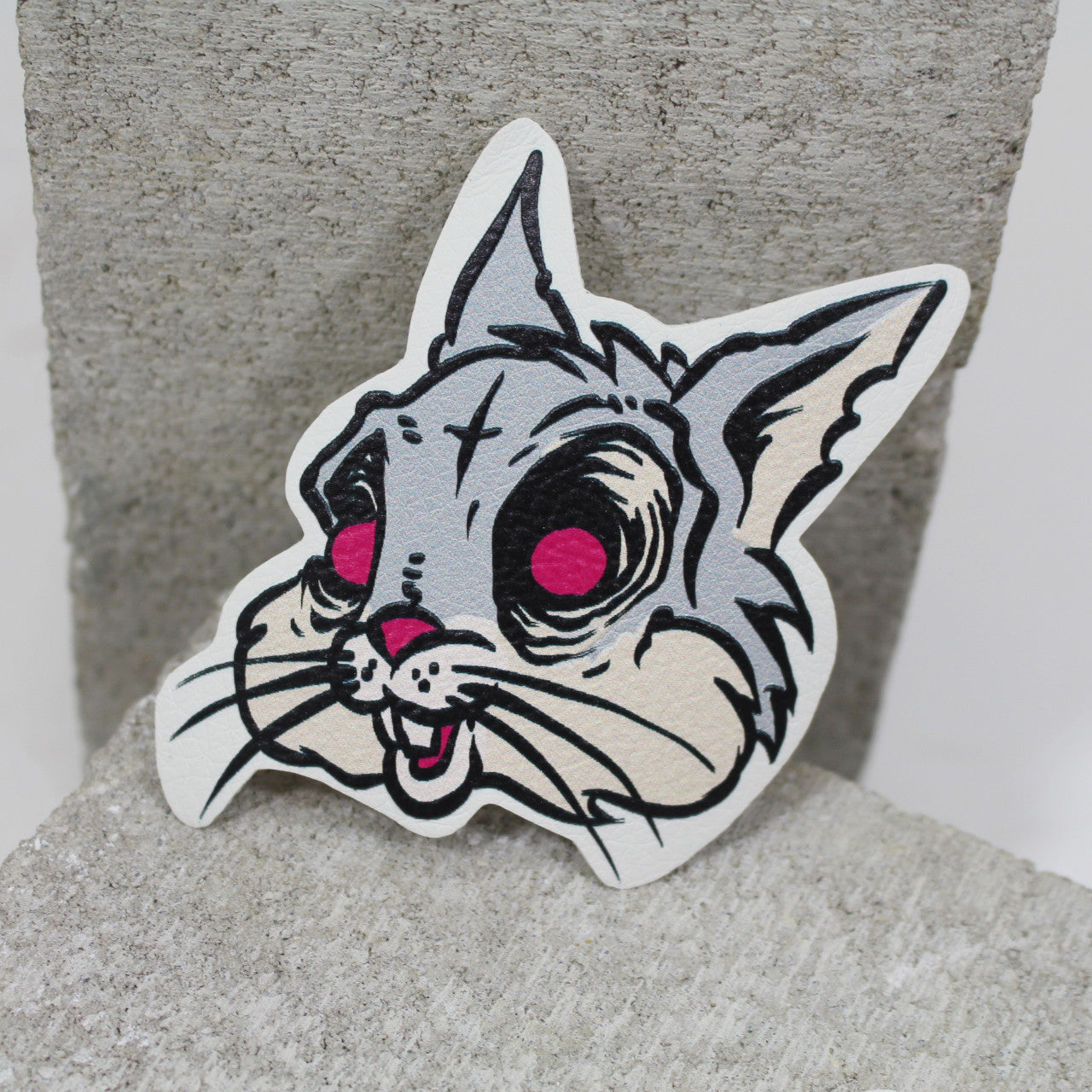 Leather Look Sticker Patch Assorted Designs