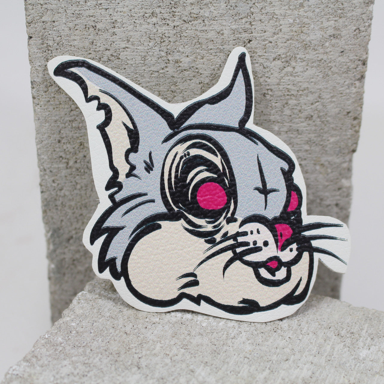 Leather Look Sticker Patch Assorted Designs