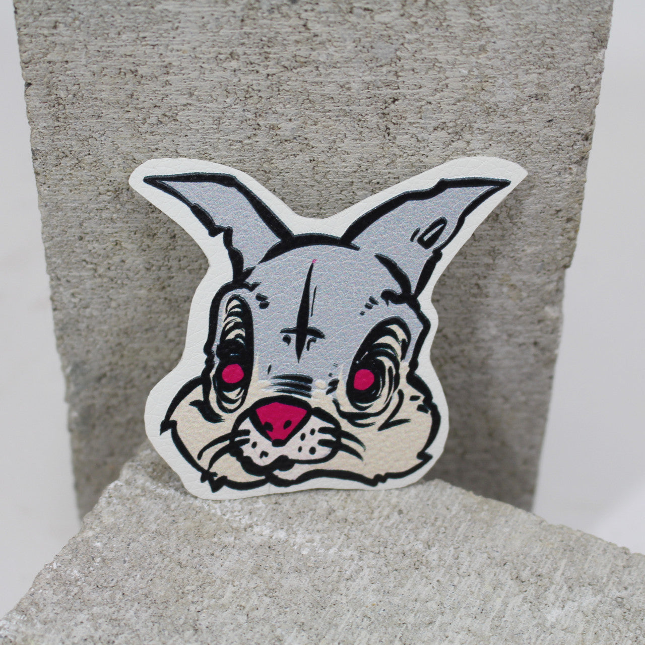 Leather Look Sticker Patch Assorted Designs