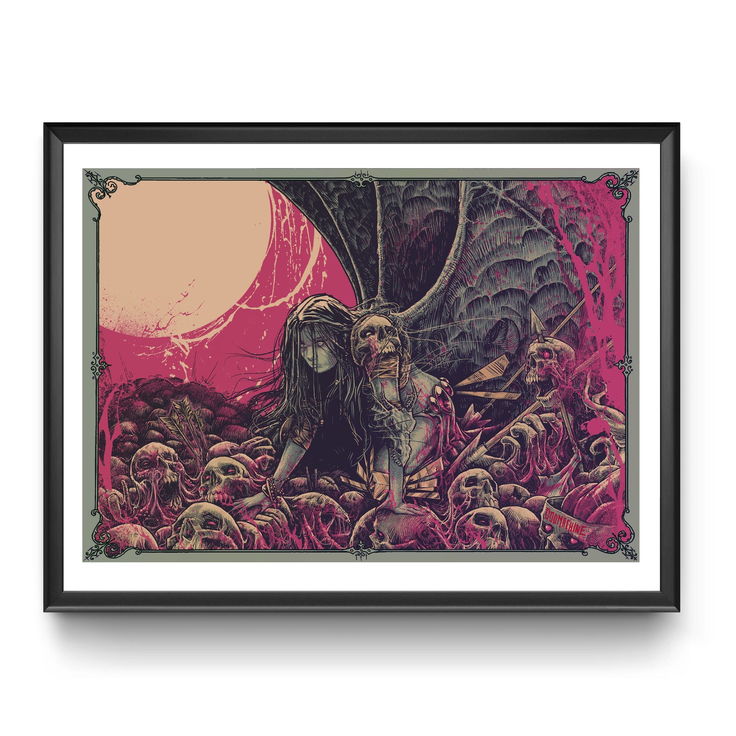 Magic The Gathering, Firja A4 Art Print